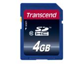 SD Card   4GB Transcend SDHC Class10
