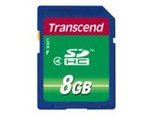 TRANSCEND 8GB SDHC Karte Class 4